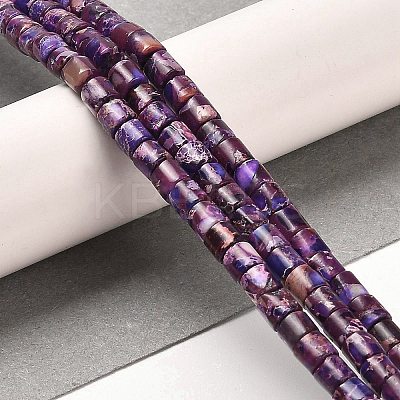 Synthetic Regalite/Imperial Jasper/Sea Sediment Jasper Beads Strands G-F765-E01-01-1