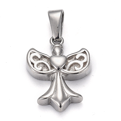 Tarnish Resistant 304 Stainless Steel Pendants STAS-H110-19P-1