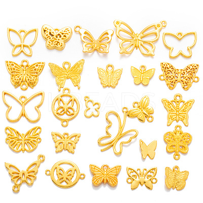 Alloy Pendants & Links Connector Charms Sets PW-WG0DFB9-03-1