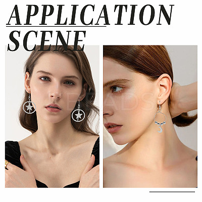 DIY Punk Earring Necklace Making Kits DIY-AR0002-61-1