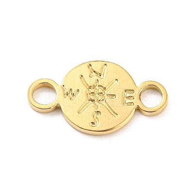 304 Stainless Steel Connector Charms STAS-I202-33G-1