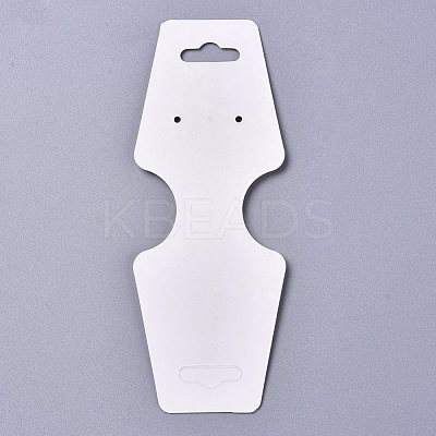 Cardboard Fold Over Paper Display Hanging Cards CDIS-E007-21-1