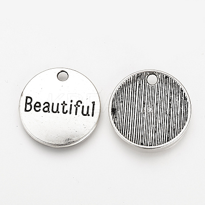 Tibetan Style Alloy Pendants LS-TIBEP-Q078-16AS-RS-1