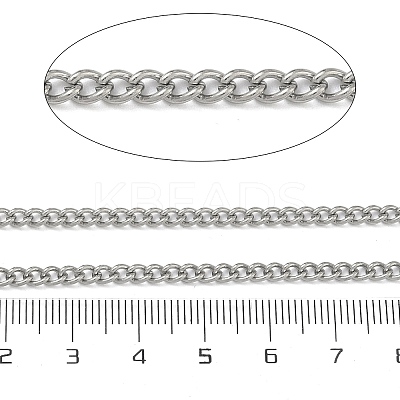 304 Stainless Steel Curb Chains CHS-B016A-P-1