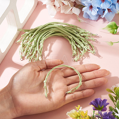 20Pcs Waxed Polyester Cord Bracelet Making AJEW-TAC00092-1