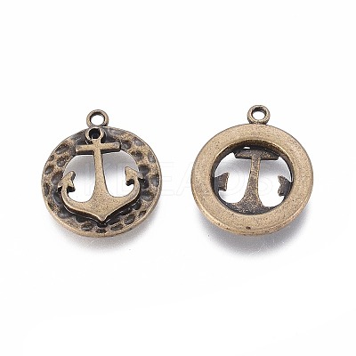 Tibetan Style Alloy Pendants LS-TIBE-S301-019AB-NR-1