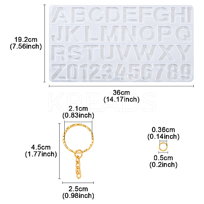 DIY Keychain Making Kits DIY-FS0008-25-1