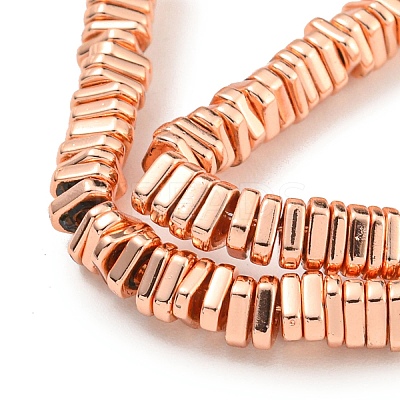 Electroplated Synthetic Non-magnetic Hematite Beads Strands G-C136-B01-02-1
