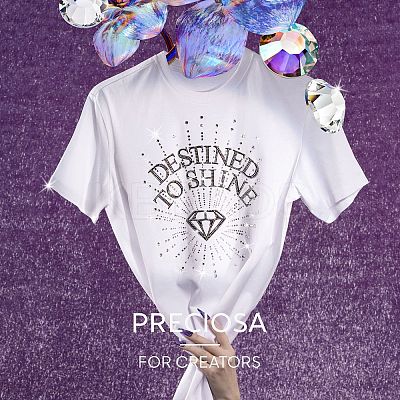 Preciosa® Crystal Hotfix Flatback Stones Y-PRC-HSS8-00030-234-1