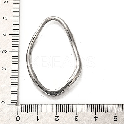 Non-Tarnish 304 Stainless Steel Linking Rings STAS-Q316-04C-P-1