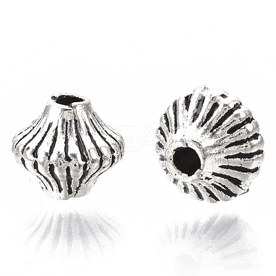 Tibetan Style Alloy Beads TIBE-R317-074AS-LF-1