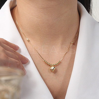 925 Sterling Silver Pendant Necklaces for Women NJEW-A048-01G-1