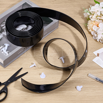 PVC Replacement Straps with Rivets for Outdoor Lawn Furniture Chaise Lounge Repair OCOR-WH0105-080A-1
