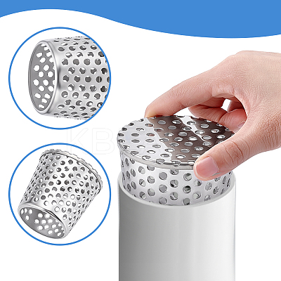 304 Stainless Steel Anti Rats Drain Outlet Filter STAS-WH0051-025B-P-1