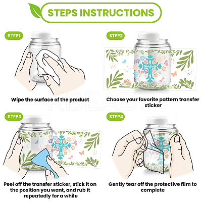 PVC DIY Heat Transfer Paper DIY-WH0517-009-1