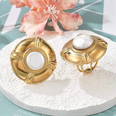 304 Stainless Steel Finger Rings RJEW-S396-02G-1