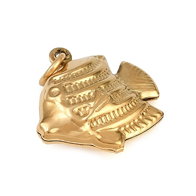 Ocean 304 Stainless Steel Pendants STAS-P407-01D-G-1