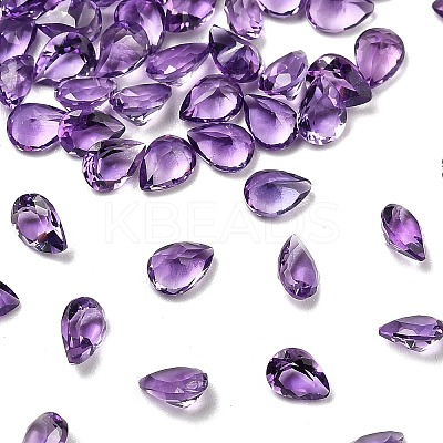 Faceted Natural Amethyst Cabochons G-I295-05C-15A-05-1