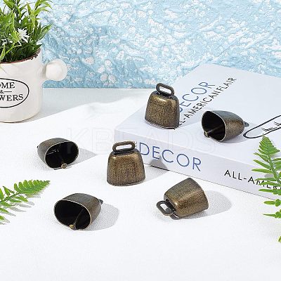 Retro Iron Bell Pendants LS-IFIN-NB0001-28-1