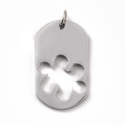 Non-Tarnish 304 Stainless Steel Pendants Set STAS-D179-10P-1