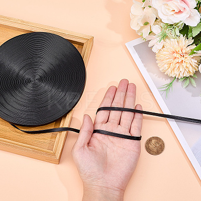 Flat PU Leather Cord DIY-WH0656-51A-1