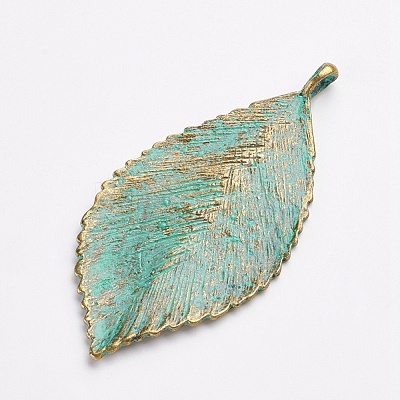 Tibetan Style Alloy Pendants X-PALLOY-F187-21ABG-1