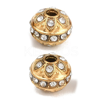 304 Stainless Steel Rhinestone Beads RB-CBA72D5-02G-1