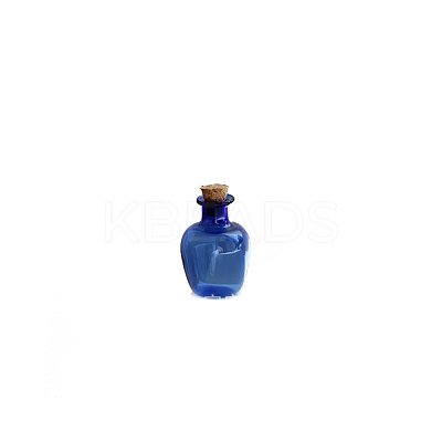Miniature Glass Empty Wishing Bottles BOTT-PW0006-02E-1