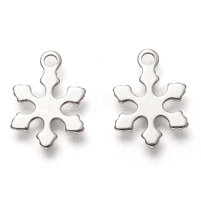 Non-Tarnish Christmas 201 Stainless Steel Charms X-STAS-C017-26P-1