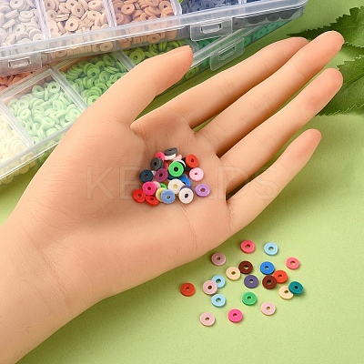 DIY Heishi Surfer Bracelet Making Kit DIY-YW0005-86-1