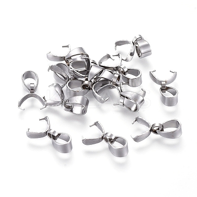 Tarnish Resistant 304 Stainless Steel Pinch Bails LS-X-STAS-K146-090-2.5x14-1