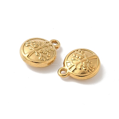304 Stainless Steel Charms STAS-F320-02B-G-1