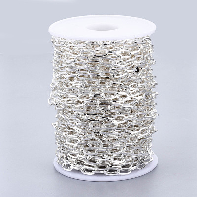 304 Stainless Steel Paperclip Chains CHS-N001-13S-1