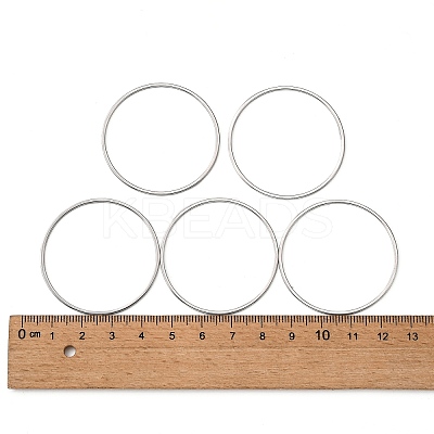 Tarnish Resistant 304 Stainless Steel Linking Ring LS-X-STAS-T047-15C-1
