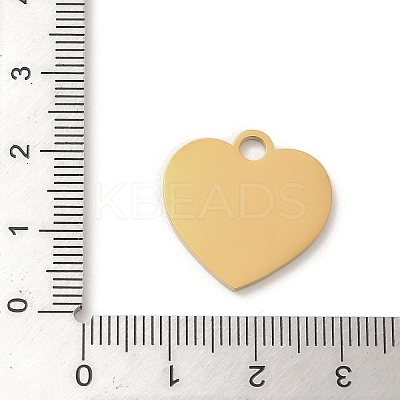 Ion Plating(IP) 304 Stainless Steel Mirror Polished Finish Stamping Blank Tag Pendants X-STAS-K270-43G-1