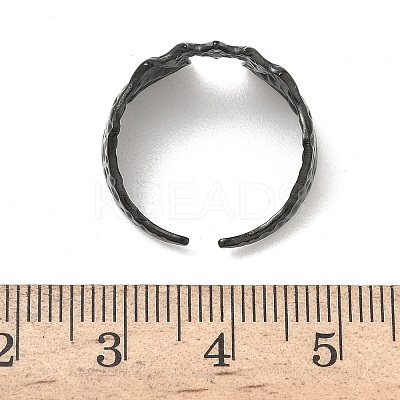 304 Stainless Steel Cuff Open Rings LS-RJEW-D338-02E-EB-1