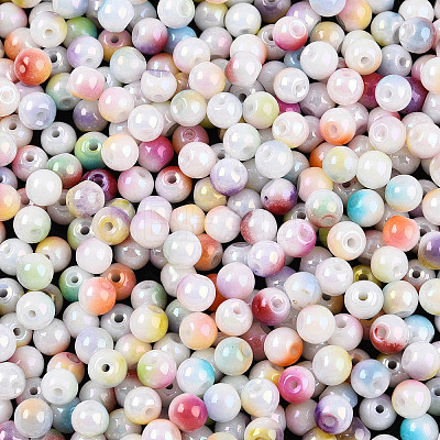 Baking Paint Glass Seed Beads SEED-N007-02A-1