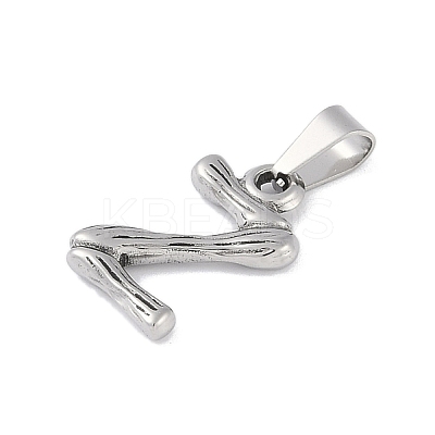 Non-Tarnish 304 Stainless Steel Pendants STAS-F235-01P-Z-1