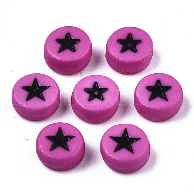 Opaque Acrylic Beads LS-MACR-N008-32B-1