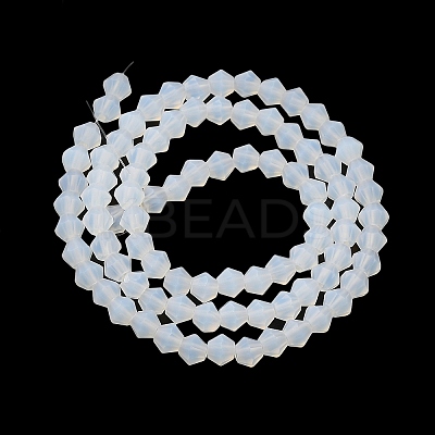 Imitation Jade Frosted Glass Bead Strands LS-EGLA-A039-J2mm-MD05-1