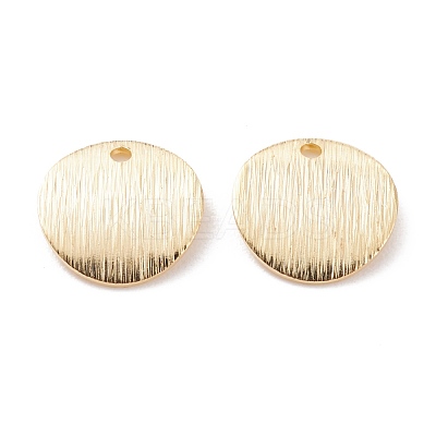 Brass Charms KK-Y003-07A-G-1