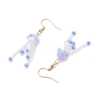 304 Stainless Steel Dangle Earrings EJEW-MZ00454-03-1
