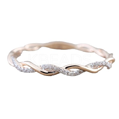 Alloy and Crystal Rhinestone Finger Rings FS-WGF6D8C-11-1