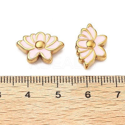 304 Stainless Steel Enamel Beads STAS-D369-18G-01-1