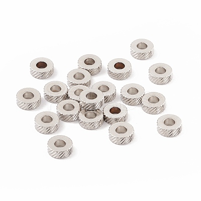 Non-Tarnish 201 Stainless Steel Spacer Beads STAS-A057-26D-P-1
