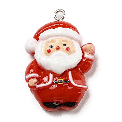 Opaque Resin Pendants CRES-D010-02I-1