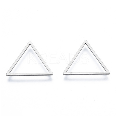 Non-Tarnish 201 Stainless Steel Linking Rings STAS-N090-T12-1-1
