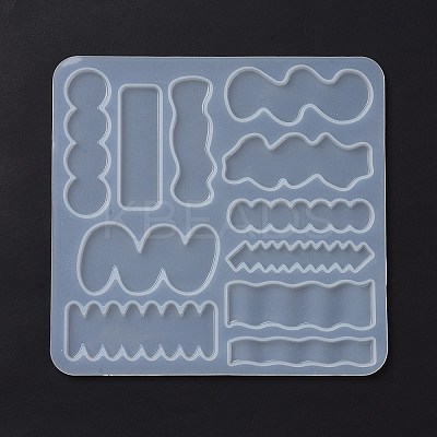 DIY Irregular Shape Cabochon Silicone Molds for Hair Clips LS-DIY-L069-01B-1