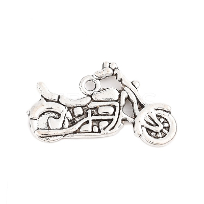 Tibetan Style Zinc Alloy Motorcycle Pendants TIBEP-R334-346AS-RS-1