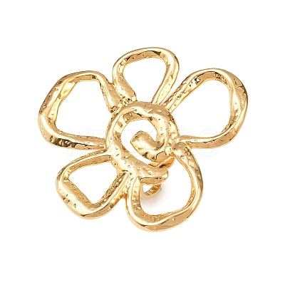 Adjustable 304 Stainless Steel Cuff Open Rings for Women RJEW-B155-01G-1